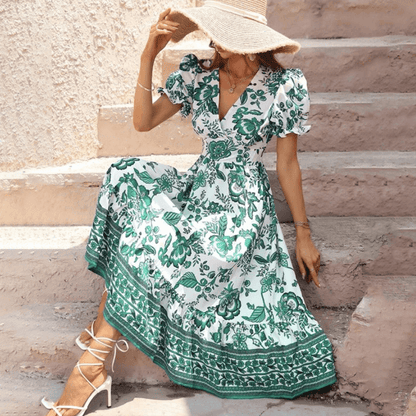 Classic Beautiful Floral Dress