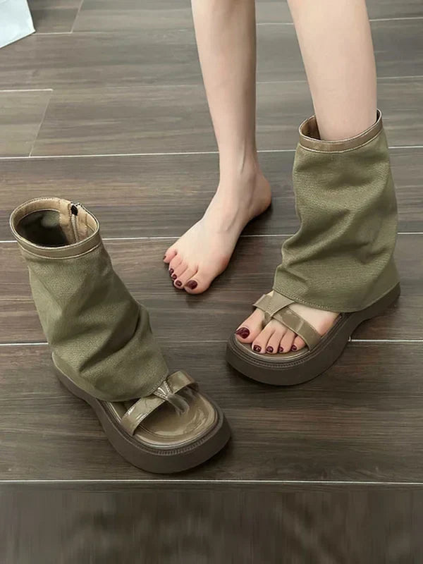 Ankle Strap Boots for Ladies