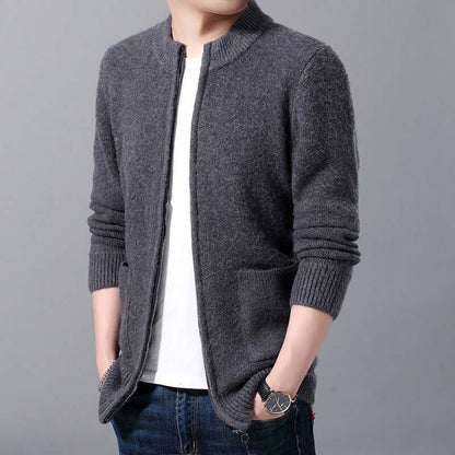 Men's Classic Zip Up Sweater