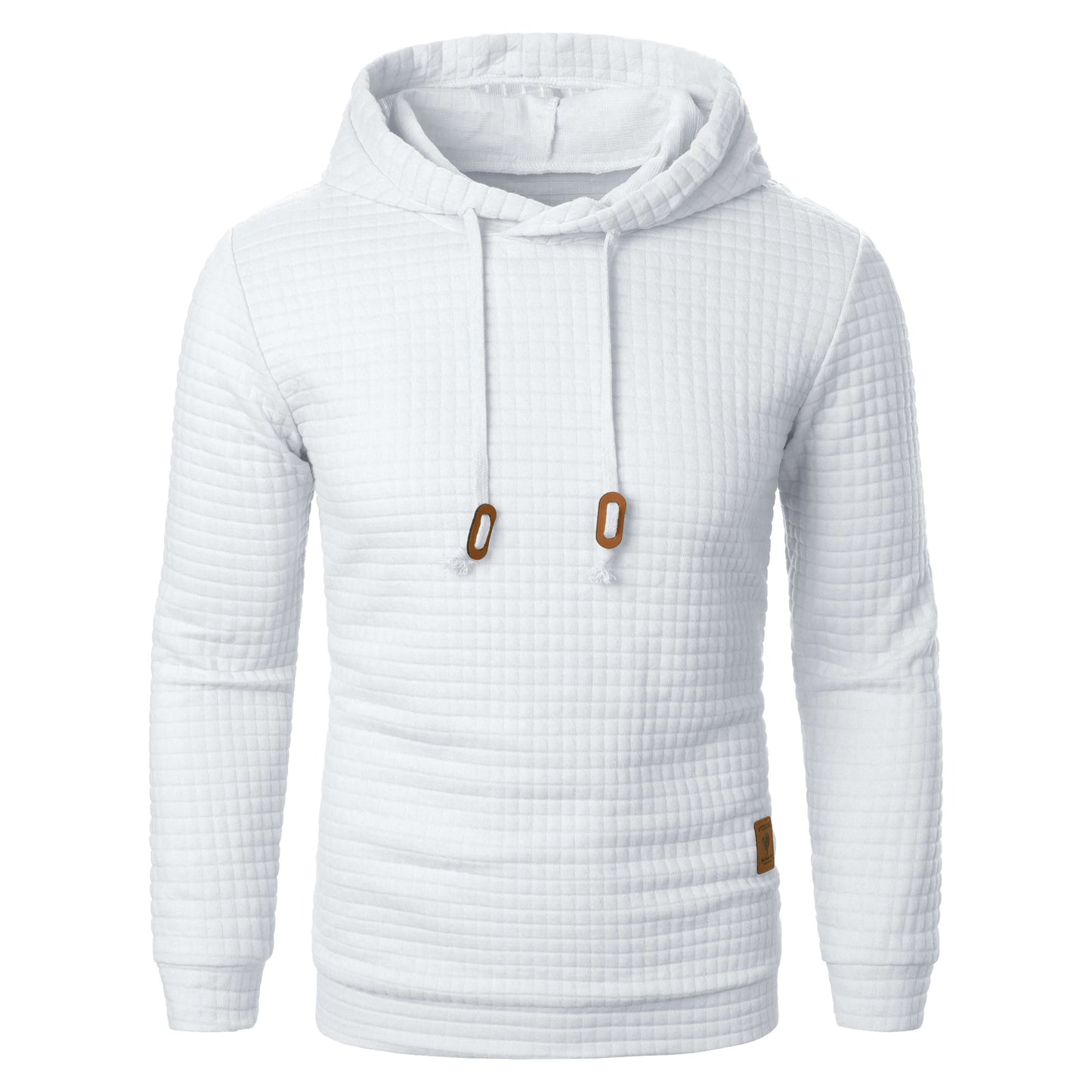 Relaxed Fit Plaid Hooded Sweatshirt