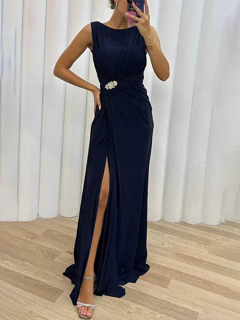 Flowy Long Formal Party Dress