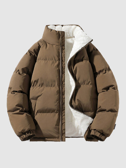 Warm Padded Men's Puffer Coat
