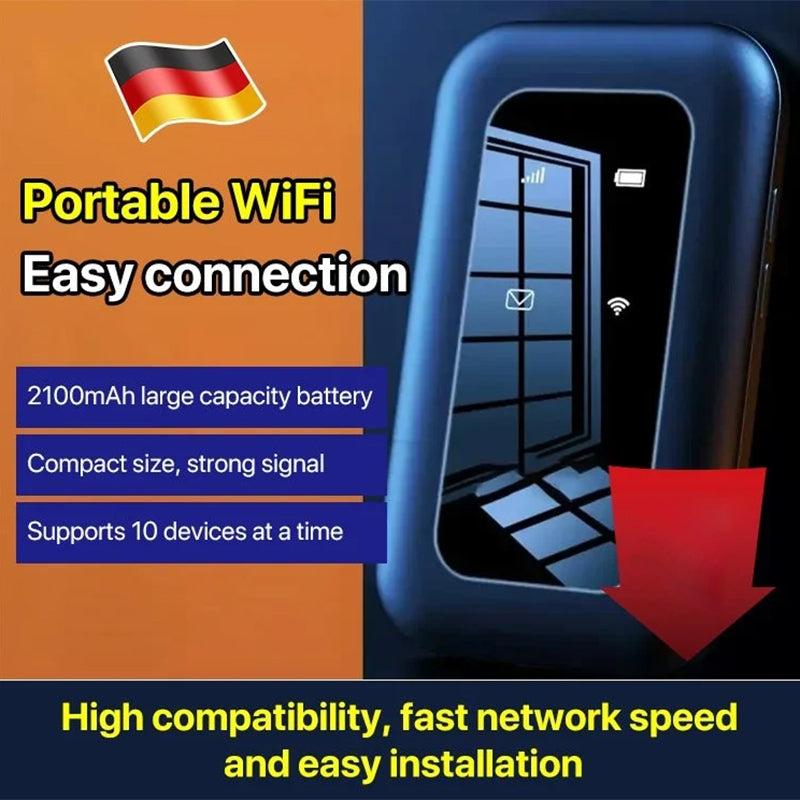 Compact WiFi Signal Extender for Stronger Internet Everywhere