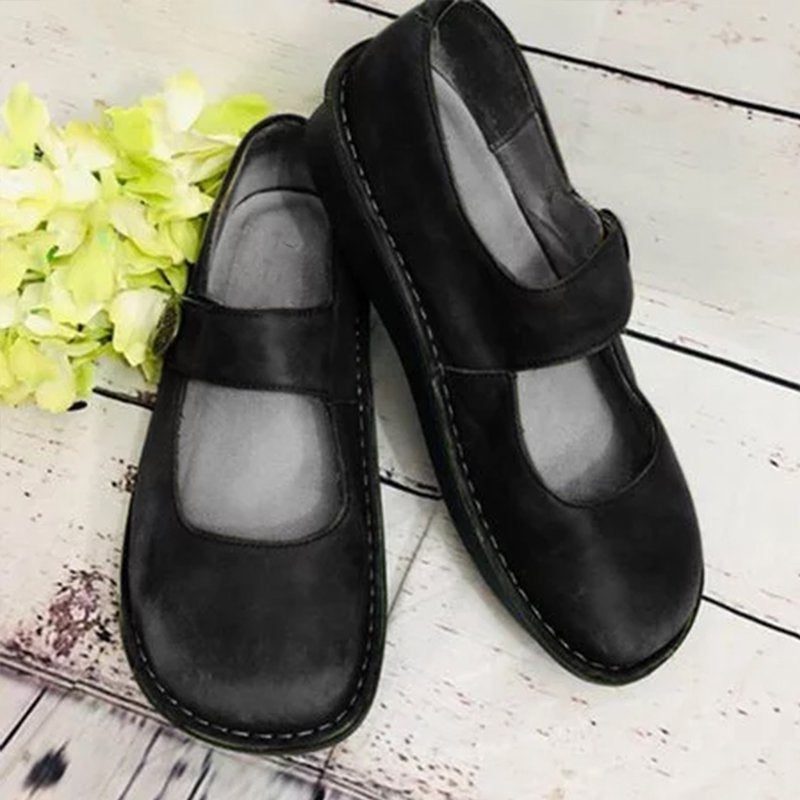 Soft Leather Sandal Shoes for Women
