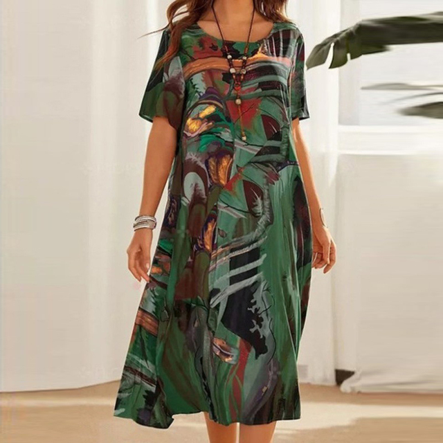 Relaxed Fit Women's Dress