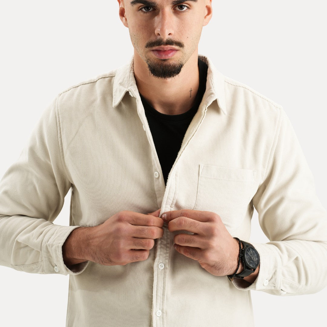 Tyler | Corduroy Long Sleeve Shirt