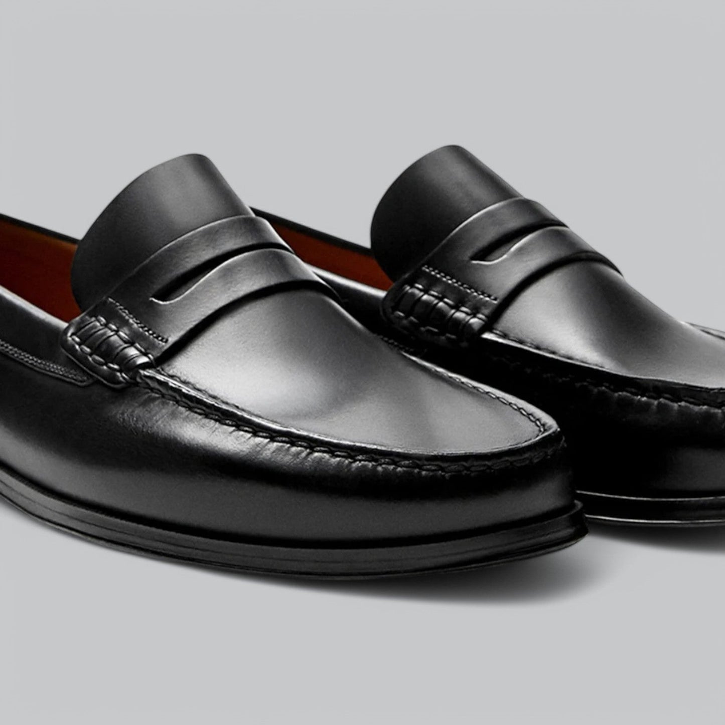 Leather Slip On Dress Shoes for Men