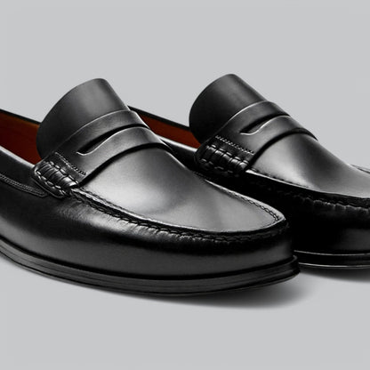 Leather Slip On Dress Shoes for Men