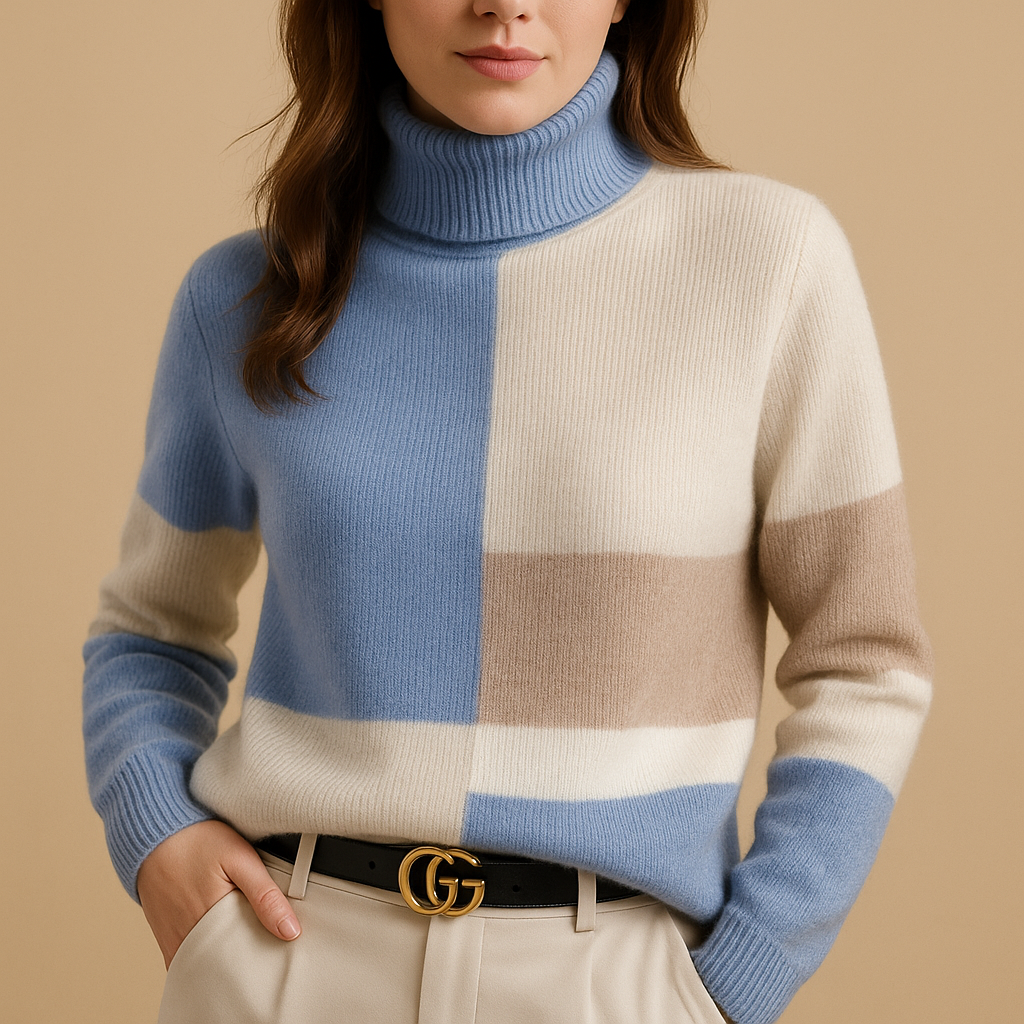 Cozy Women's Oversized Knit Sweater - Luxivelle