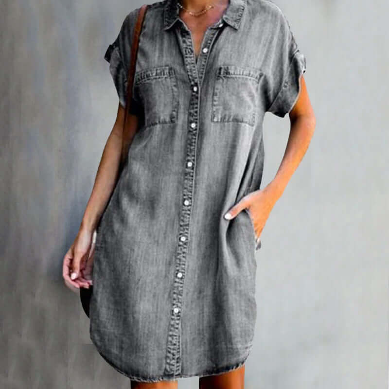 Women's Blue Jeans Dress
