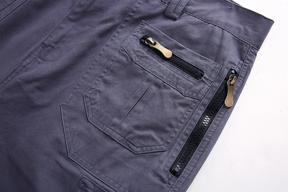 Men's Breathable Hiking Cargo Shorts Summer Outdoor