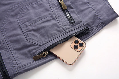 Men's Breathable Hiking Cargo Shorts Summer Outdoor