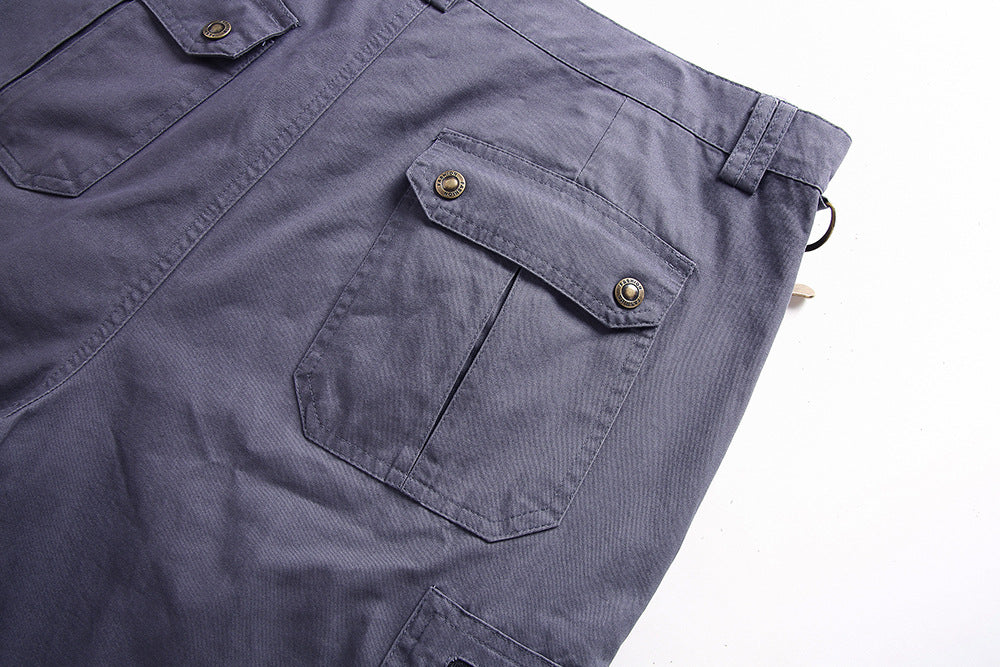 Men's Breathable Hiking Cargo Shorts Summer Outdoor
