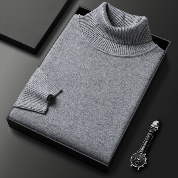 Men's Classic Fit Crew Neck Knit Sweater