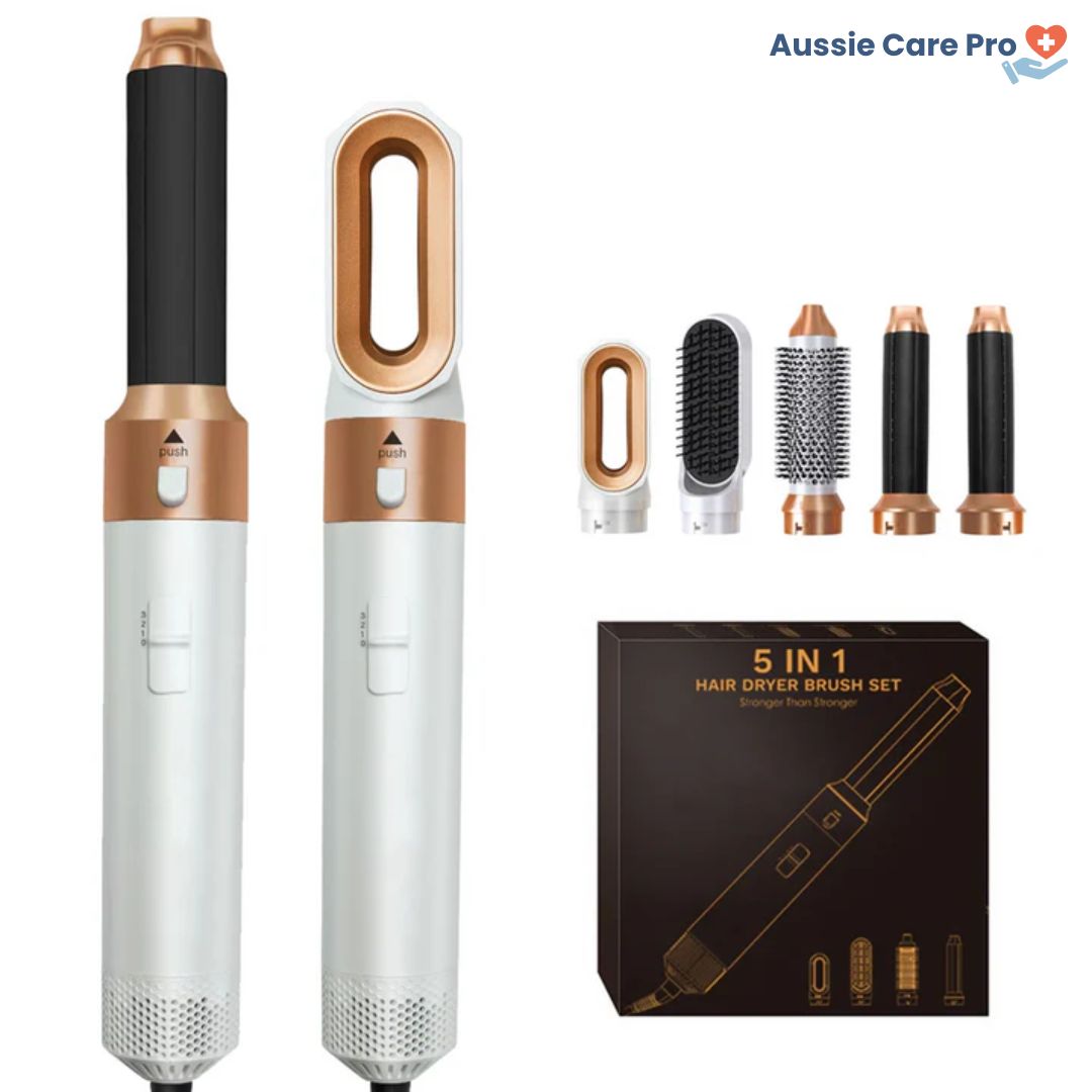 Multi Function Hair Curler Straightener Dryer - Luxivelle