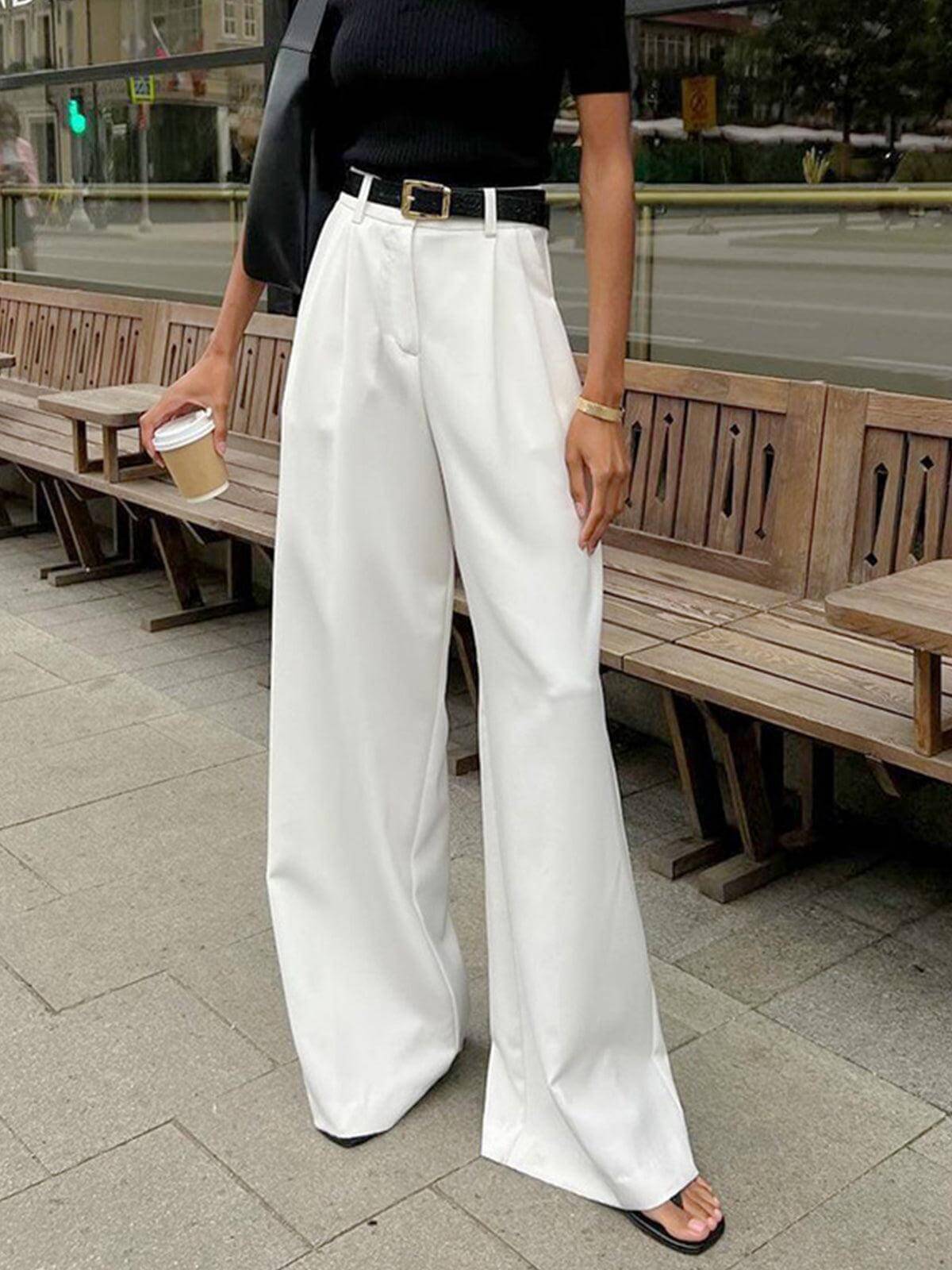 Comfortable Flowy Wide Leg Pants - Luxivelle