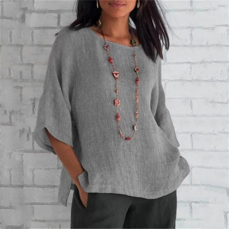 Relaxed Fit Casual Women's T-Shirt