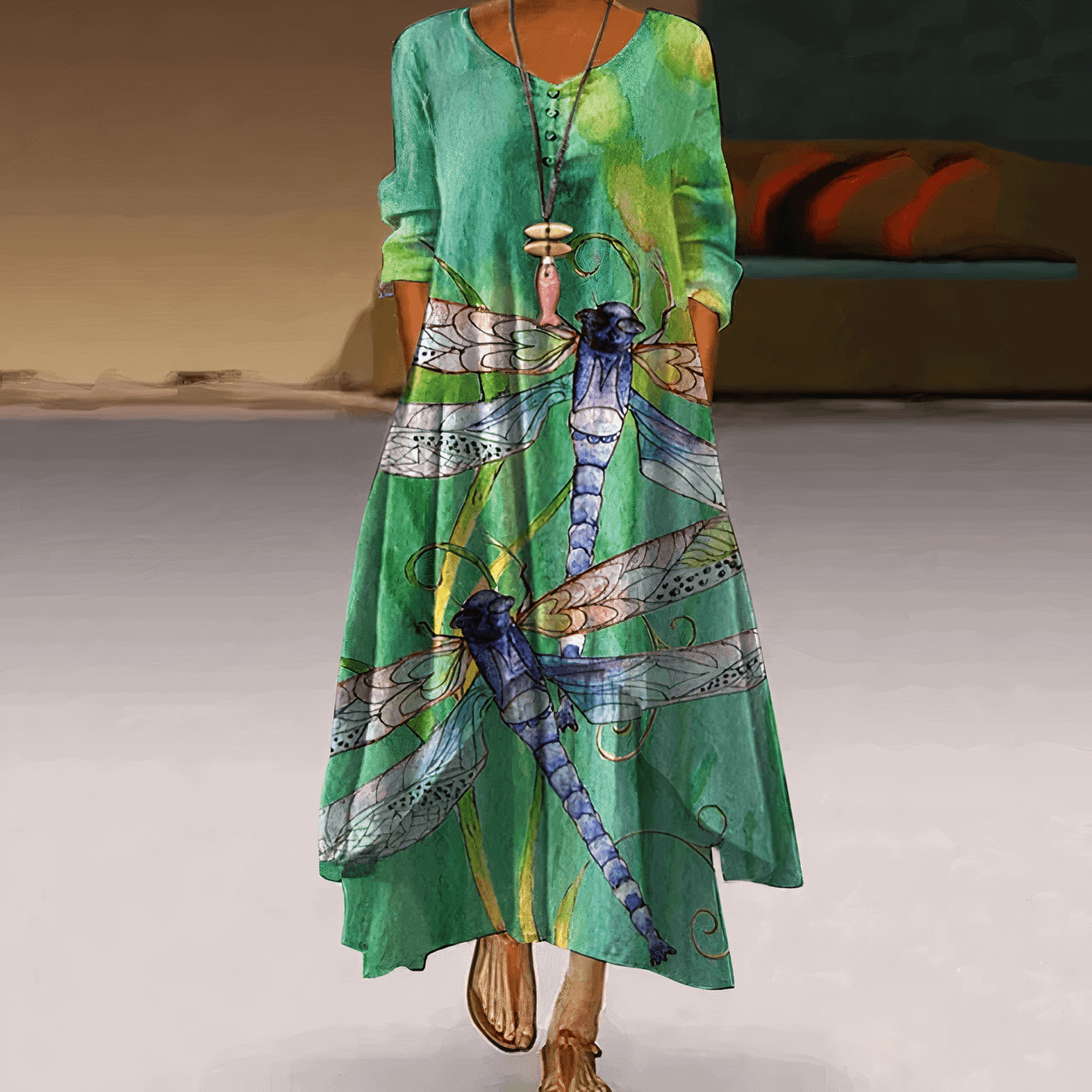 Classic Casual Women's Dress