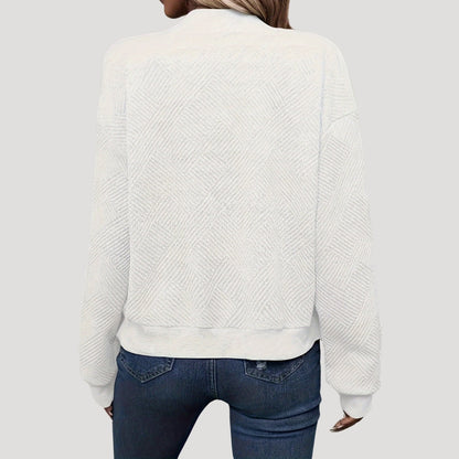 Slim Fit Women's Zip Up Bomber Jacket