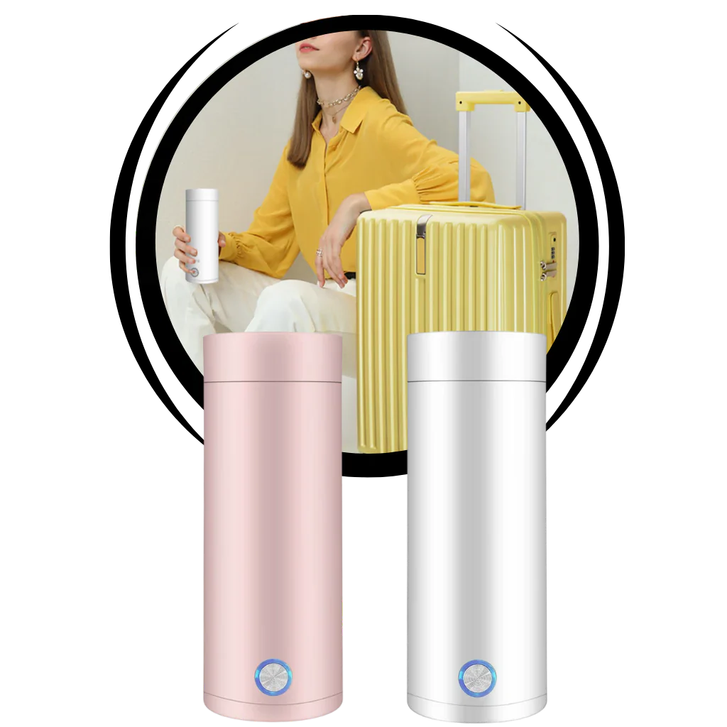 Travel Electric Kettle 400ml - Compact Fast Boiler