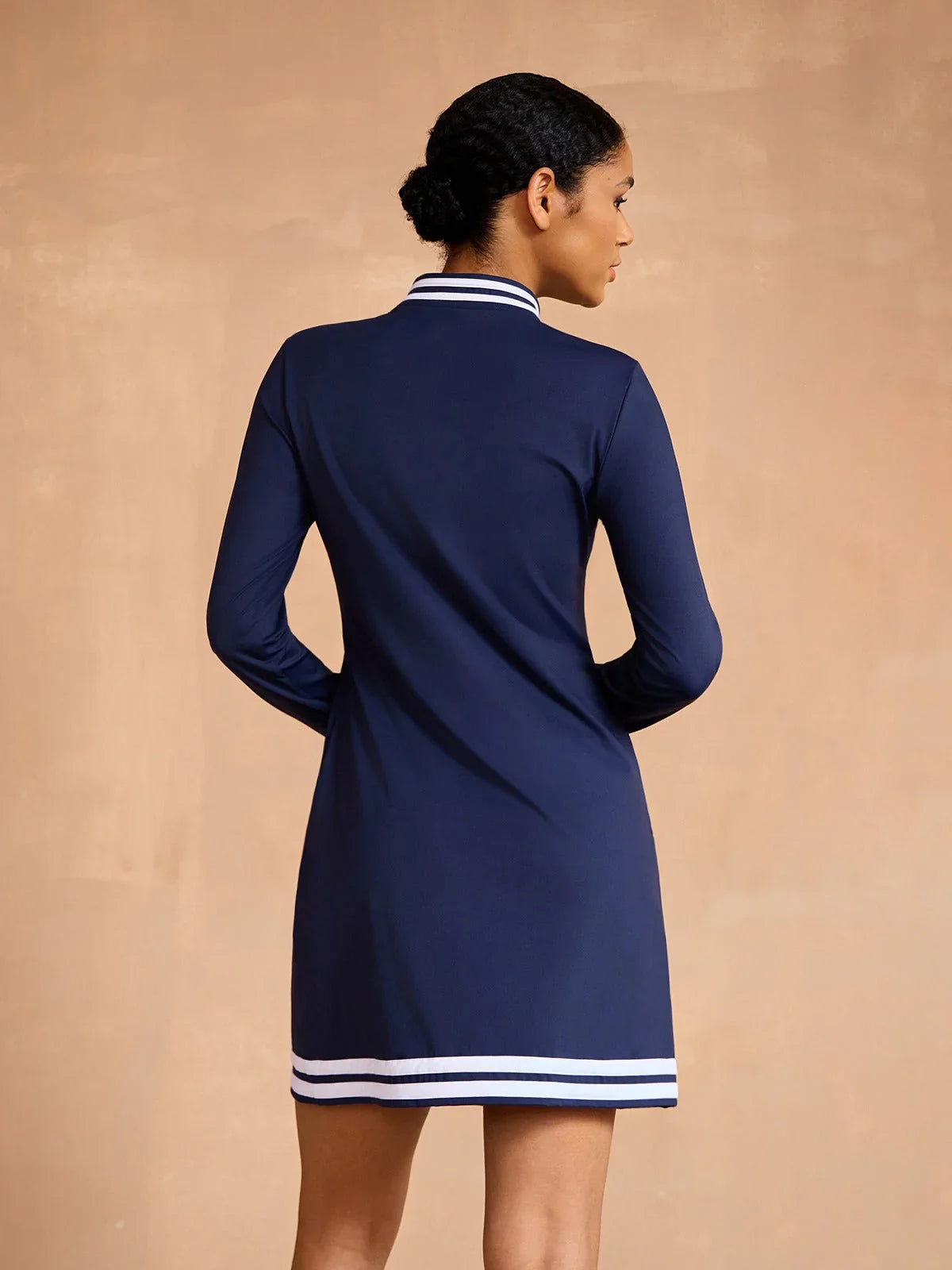 Classic Dark Blue UPF 50+ Maxi Dress
