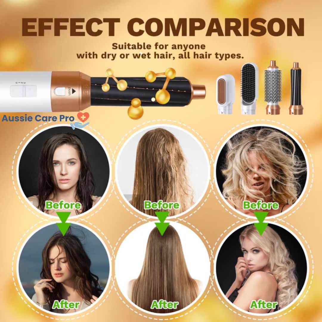 Multi Function Hair Curler Straightener Dryer