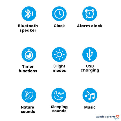 Morning Wake Up Light Clock with Sounds