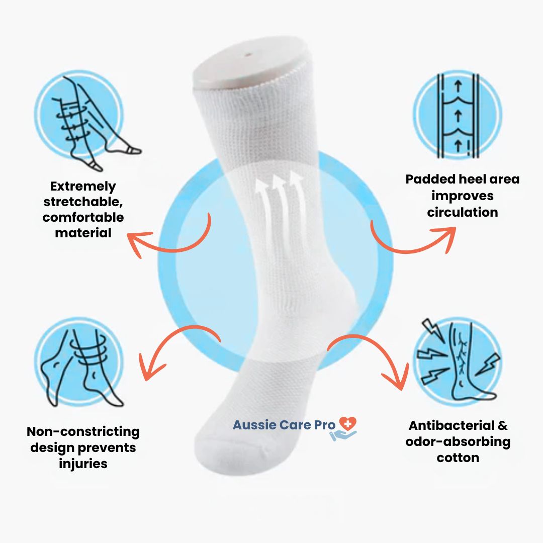 Comfortable Diabetic Socks for Neuropathy Relief