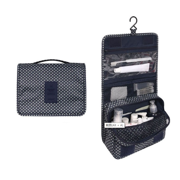 Compact Travel Toiletry Bag with Water-Resistant Design