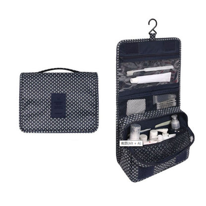 Compact Travel Toiletry Bag with Water-Resistant Design