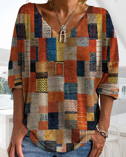Ladies Short Sleeve Casual Top