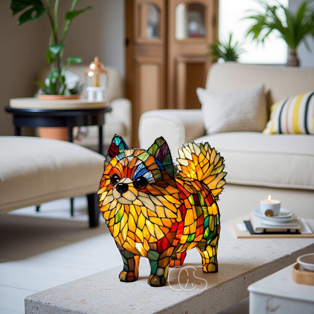 Pet Memorial Dog Night Light Lamp