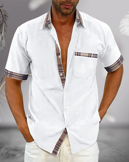 Casual Men's Summer Dress Shirt - Luxivelle