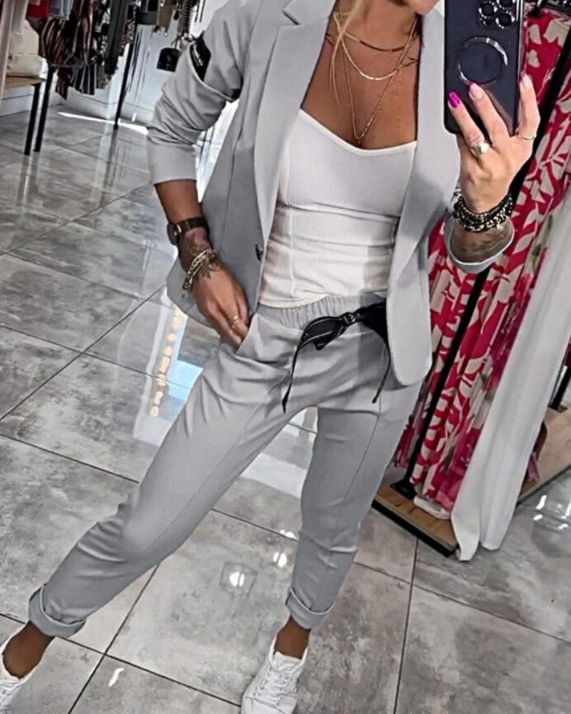 Evie | Stylish blazer set