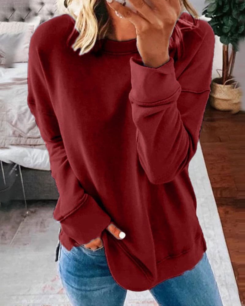 Ladies Comfortable Crew Neck T-Shirt