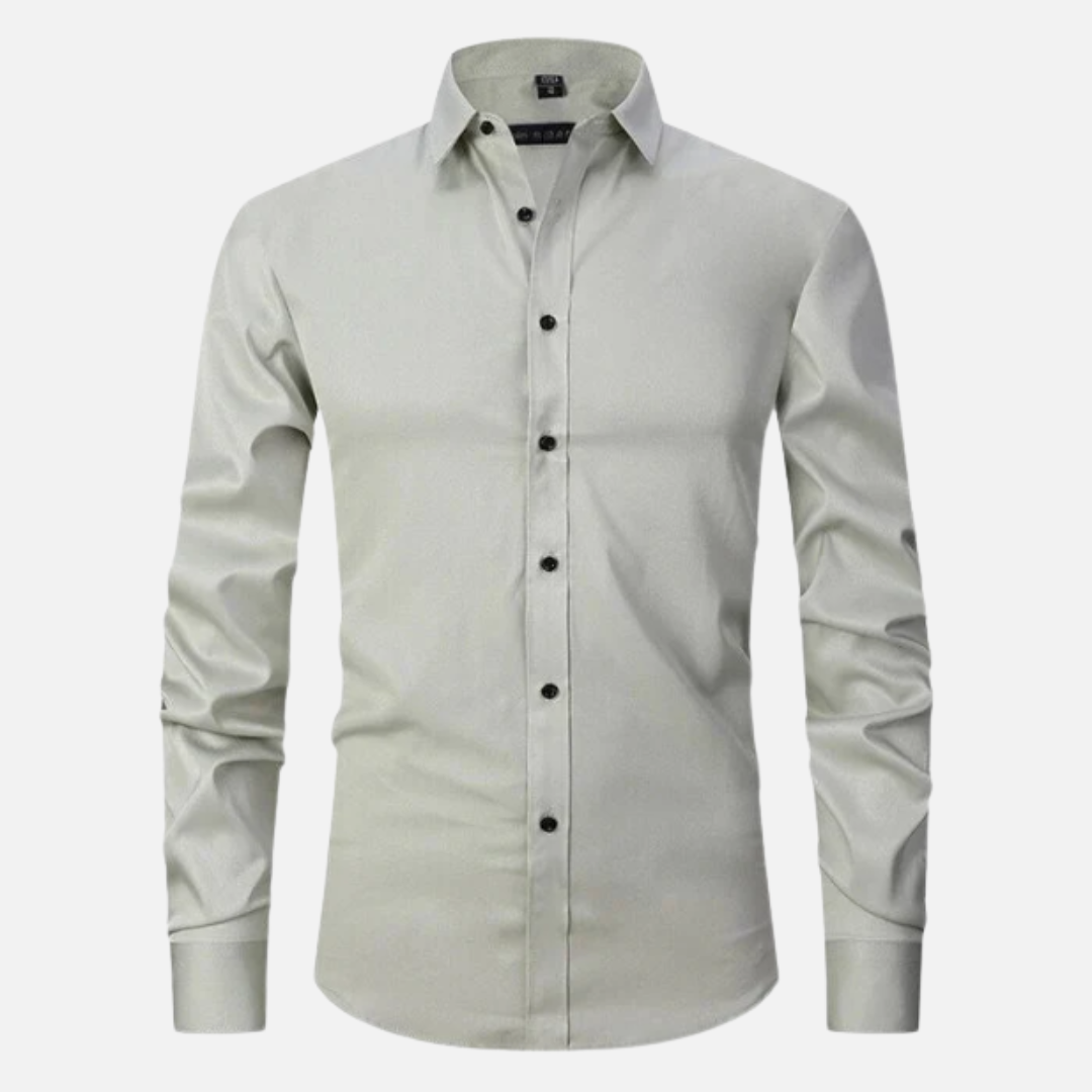 Men's Smart Slim-Fit Dress Shirt