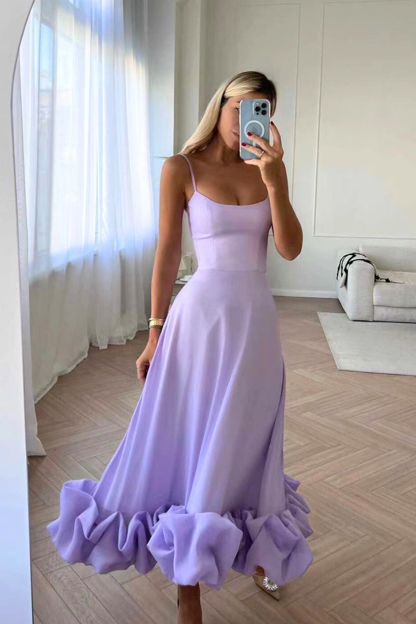Elegant Floor Length Evening Dress