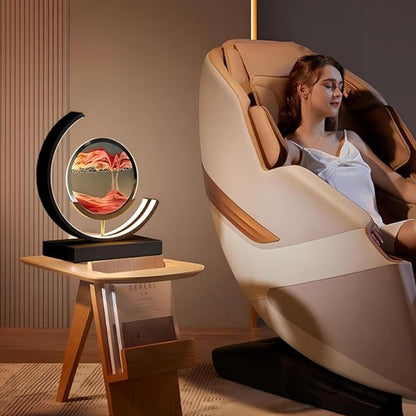Calming Ocean Wave Tabletop Lamp with Moving Sand