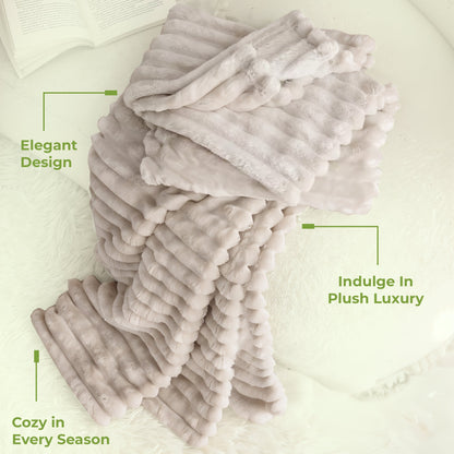 Plush Cozy Throw Blanket