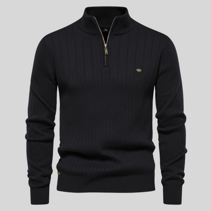 Men's Warm Crew Neck Long Sleeve Sweater - Luxivelle