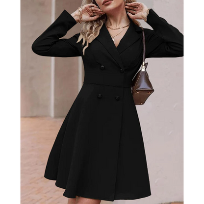 Flattering Fit Lady A-Line Long Dress