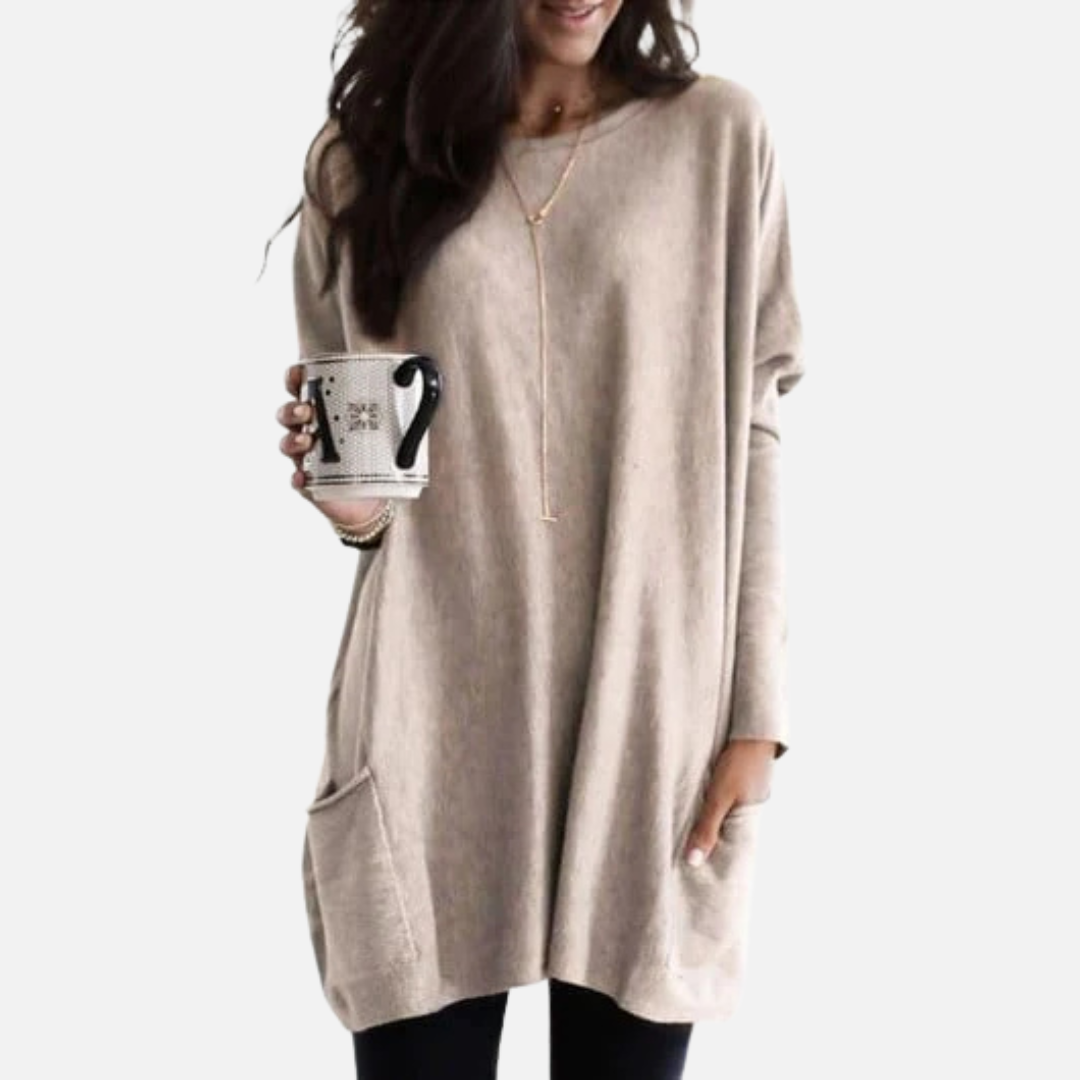 Miles | Women's Oversized Tunic Knit Dress