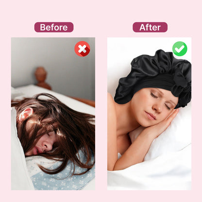 Soft Sleep Bonnet - Secure All Night Fit