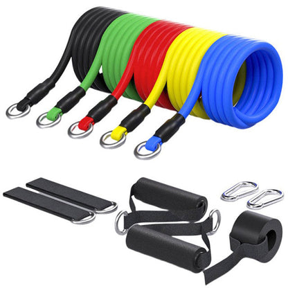 Premium 11-Piece Exercise Resistance Band Kit - Luxivelle