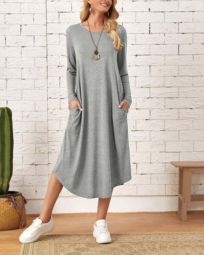 Warm Oversized Cold Weather Dress