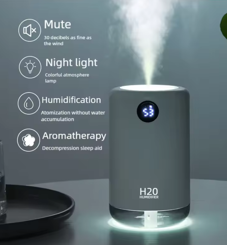 Mini USB Air Humidifier - Compact Travel Moisturizer