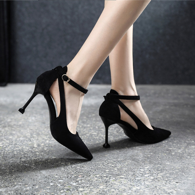 Ladies High Heel Sling Back Shoes