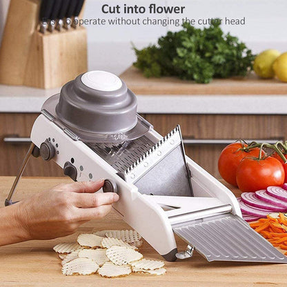 Premium Mandoline Slicer – Sharp Stainless Steel Blade Cutter