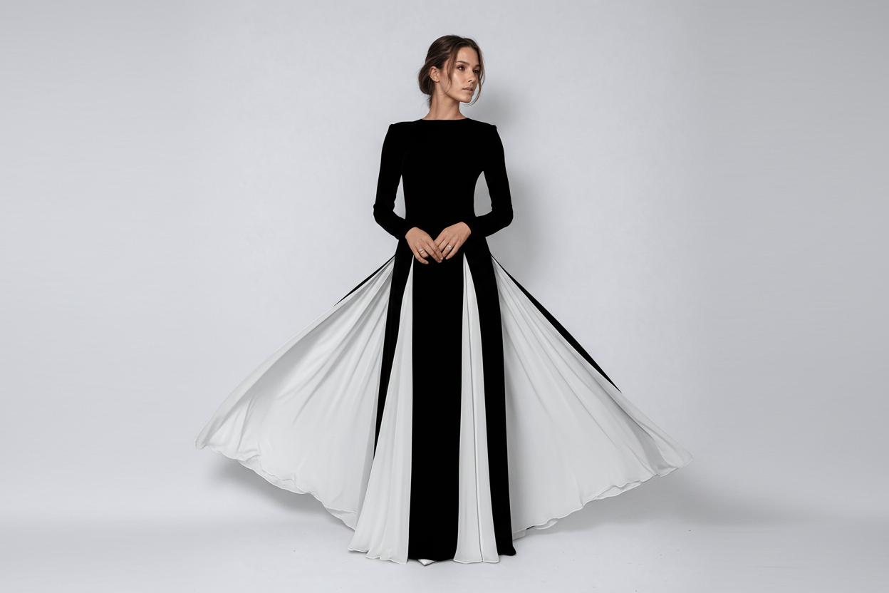 Elegant Women's Maxi Dress with Loose Comfortable Fit - Luxivelle