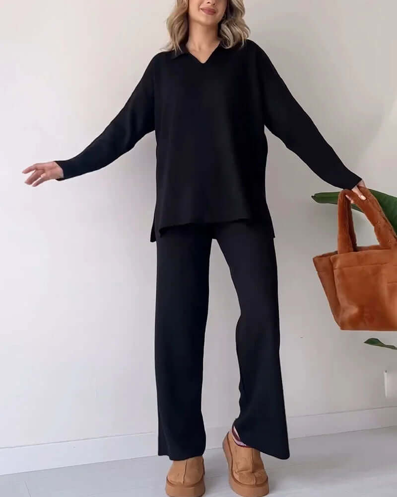 Soft Women's Knit Lounge Wear Set